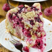 Raspberry Cream Cheese Coffee Cake